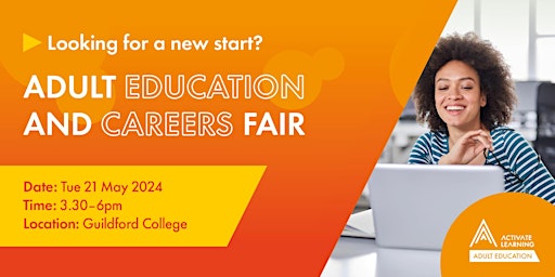 Imagem principal do evento Guildford College Adult Education and Careers Fair