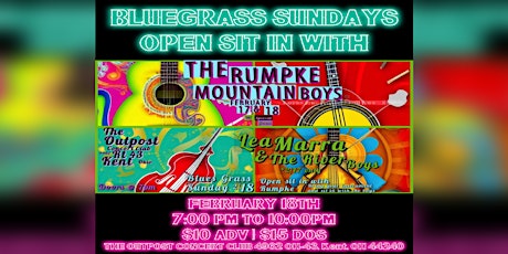 Bluegrass Sundays Open Sit In With The Rumpke Mountain Boys primary image