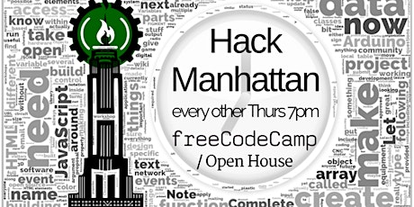 freeCodeCamp Thursdays @ Hack Manhattan (Chelsea) primary image