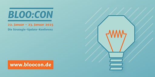 BLOO:CON 2025– Die Strategie-Update-Konferenz in Münster | 22. + 23. 01.25 primary image