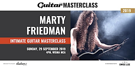 Guitar.com Masterclass with Marty Friedman primary image