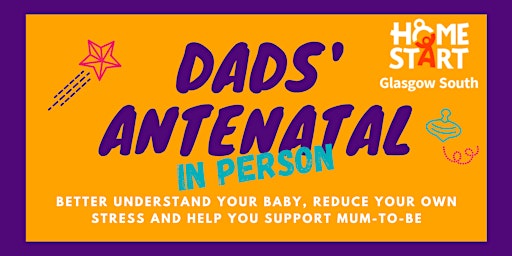 Dads' Antenatal Workshop - IN-PERSON - July - GLASGOW primary image