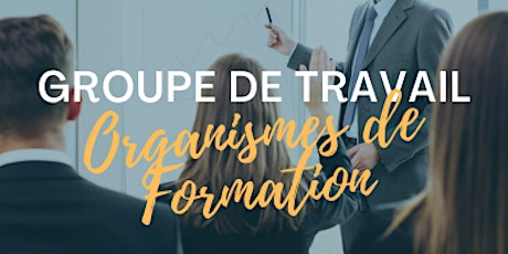 GROUPE DE TRAVAIL -Organismes de Formation