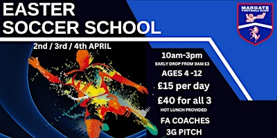 Easter Soccer School primary image