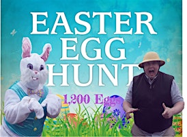 Imagem principal do evento Egg Hunt with Easter Bunny & Safari Pete