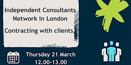 Independent Consultants in London - Contracting with clients primary image