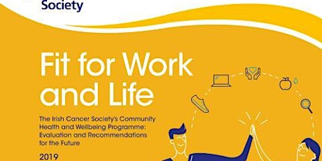 Fit For Work and Life: Programme Evaluation Launch 