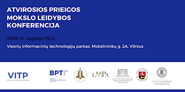 Atvirosios prieigos mokslo leidybos konferencija: Vertės (Lietuvos) kryptis