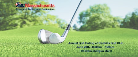 Imagem principal do evento ABC MA Golf Outing 2024