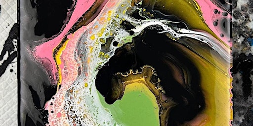 Imagem principal de Fluid Art - Acrylic Pour Painting Workshop with Jacqueline Curran