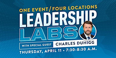 Southside Church Leadership Labs with Charles Duhigg primary image