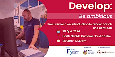 Imagem principal de DEVELOP: Procurement: An Introduction to Tender Portals & Contracts