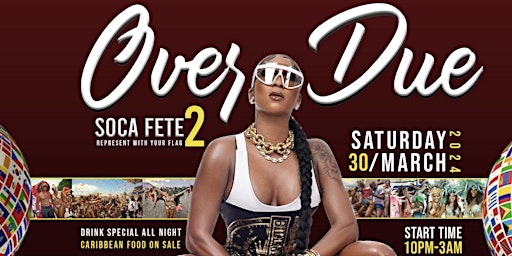 Primaire afbeelding van Overdue Soca Party 2024