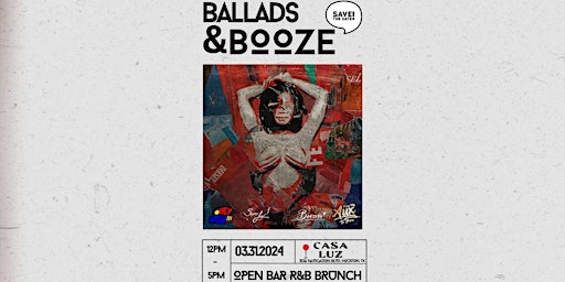 Ballads and Booze r Brunch HTX primary image