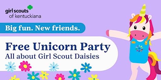 Imagem principal do evento Unicorn Party for Girl Scouts of Kentuckiana