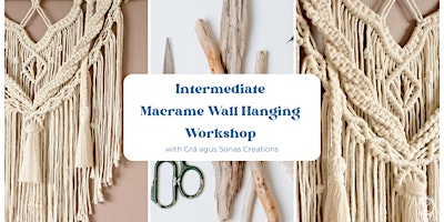 Imagen principal de Macrame Wall Hanging Workshop - Intermediate