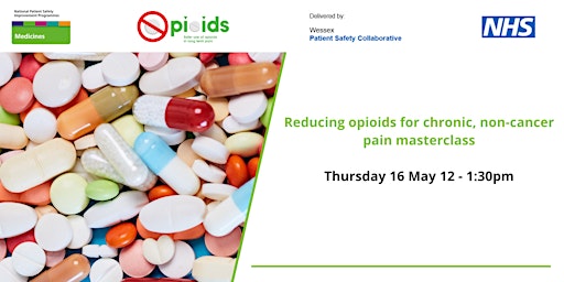 Reducing opioids for chronic, non-cancer pain masterclass primary image