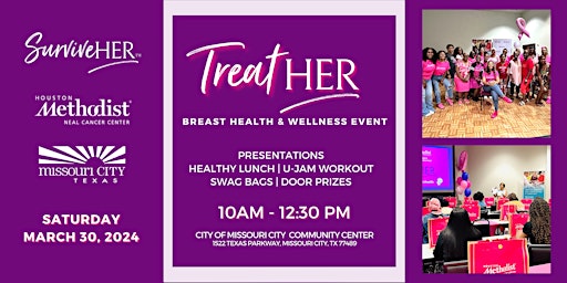 Primaire afbeelding van TreatHER: Free Breast Health & Wellness Event