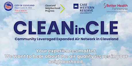 CLEANinCLE Community Meeting @ Prevention Research Center at CWRU