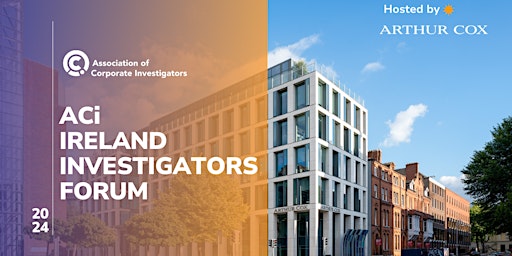 ACi Ireland Investigators Forum primary image