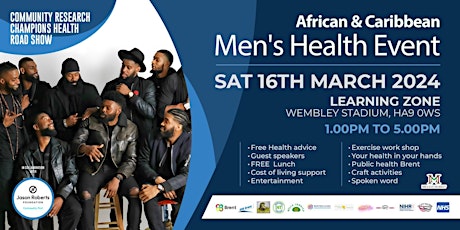African and Caribbean Men's Health Roadshow primary image