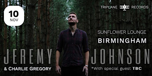 Jeremy Johnson | Sunflower Lounge, Birmingham primary image
