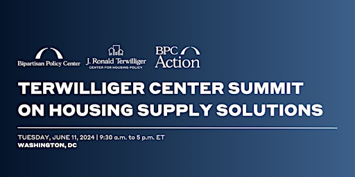 2024 Terwilliger Center Summit on Housing Supply Solutions  primärbild