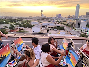 Painting With A View at Sky Blu Rooftop