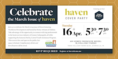 Imagen principal de Haven's March/April 2024 Cover Party