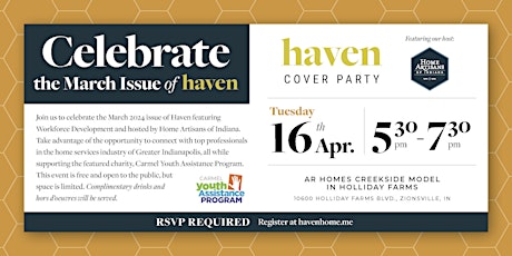 Haven's March/April 2024 Cover Party