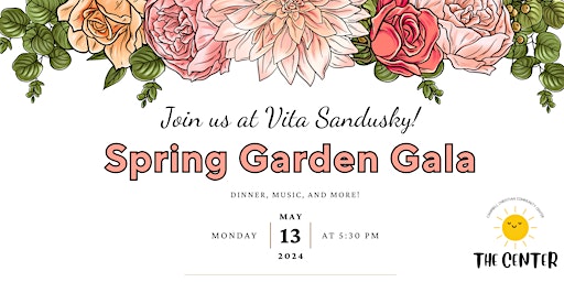 The Center's Spring Garden Gala primary image
