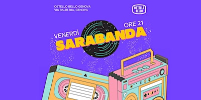 Imagem principal do evento Sarabanda • Music Quiz • Ostello Bello Genova