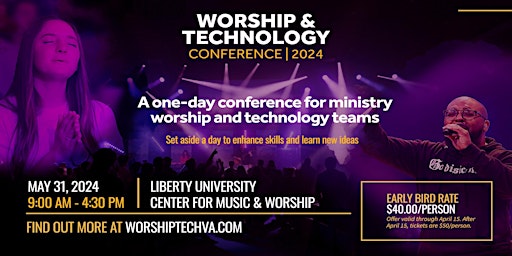 Imagem principal do evento Worship & Technology Conference 2024