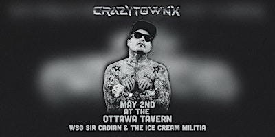 Imagem principal do evento Crazy Town X