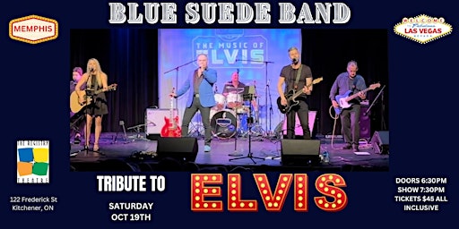 Imagem principal do evento Elvis Tribute Memphis To Vegas