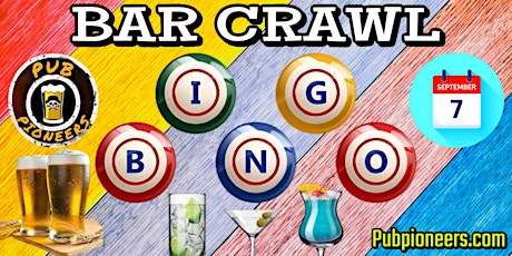 Pub Pioneers Bar Crawl Bingo - Fayetteville, AR