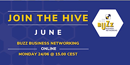 Primaire afbeelding van June 2024 Buzz Business Networking - Online