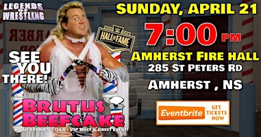 LEGENDS OF WRESTLING TOUR LIVE in AMHERST, NS  primärbild