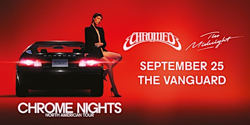 Chromeo & The Midnight presents CHROME NIGHTS North American Tour  primärbild