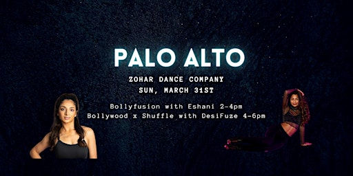 Palo Alto: Bollyfusion and DesiFuze Workshops primary image