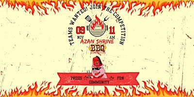 Hauptbild für AZAN 3rd Annual  BBQ Competition Team Sign-Up Pre-Registration Special