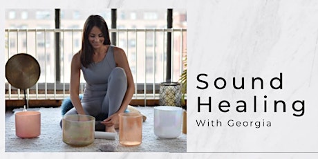 evening candlelit  Sound healing with Georgia