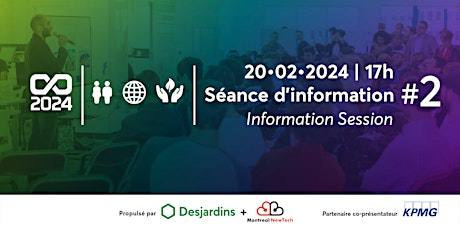 Hauptbild für Coopérathon 2024 • Séance d'information en ligne / Online Info Session #2
