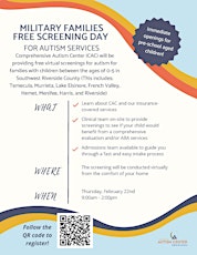 EFMP Free Screening Day with CAC primary image