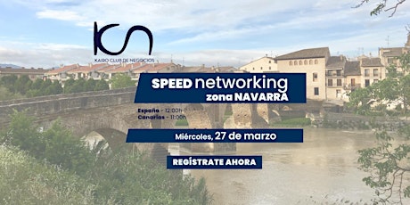 Imagen principal de Speed Networking Online Zona Navarra - 27 de marzo