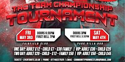 Community Pro Wrestling title tournament Night 2  primärbild