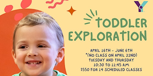 Toddler Exploration at the Y - Spring 2024 primary image