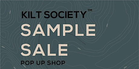 Kilt Society Highlandwear Sample Sale primary image