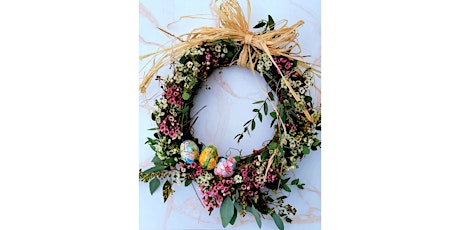 Wit Cellars, Woodinville - Decoupage Easter Egg Wreath primary image