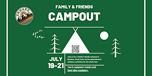 Immagine principale di Onward Family & Friends Campout 